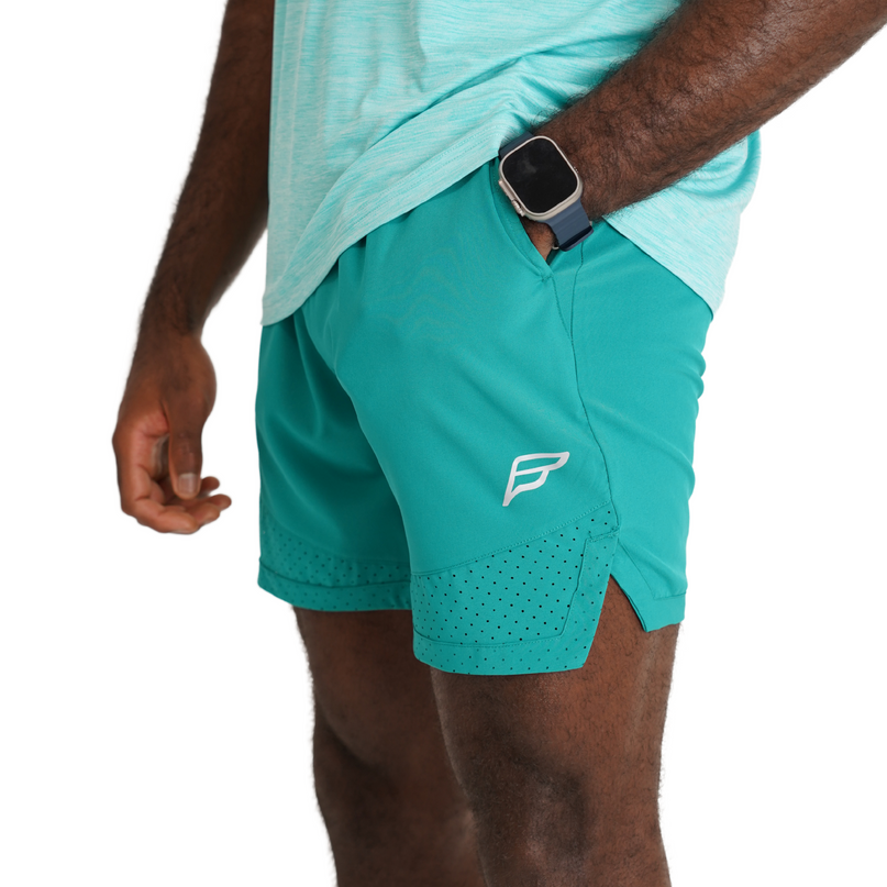 Turquoise Flow 2.0 Shorts