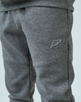 Juniors Tech Jogger Set - Marl Grey