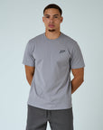 Mens Tech Cotton T-Shirt - Grey