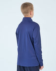 Juniors Core Flex 1/4 Zip Top - Navy