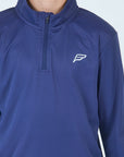 Juniors Core Flex 1/4 Zip Top - Navy