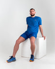 Mens Royal Blue Vision Shorts