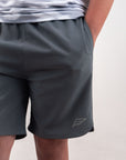 Juniors Grey Sustain Shorts
