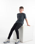 Juniors Black Elevate Pro Track Pants