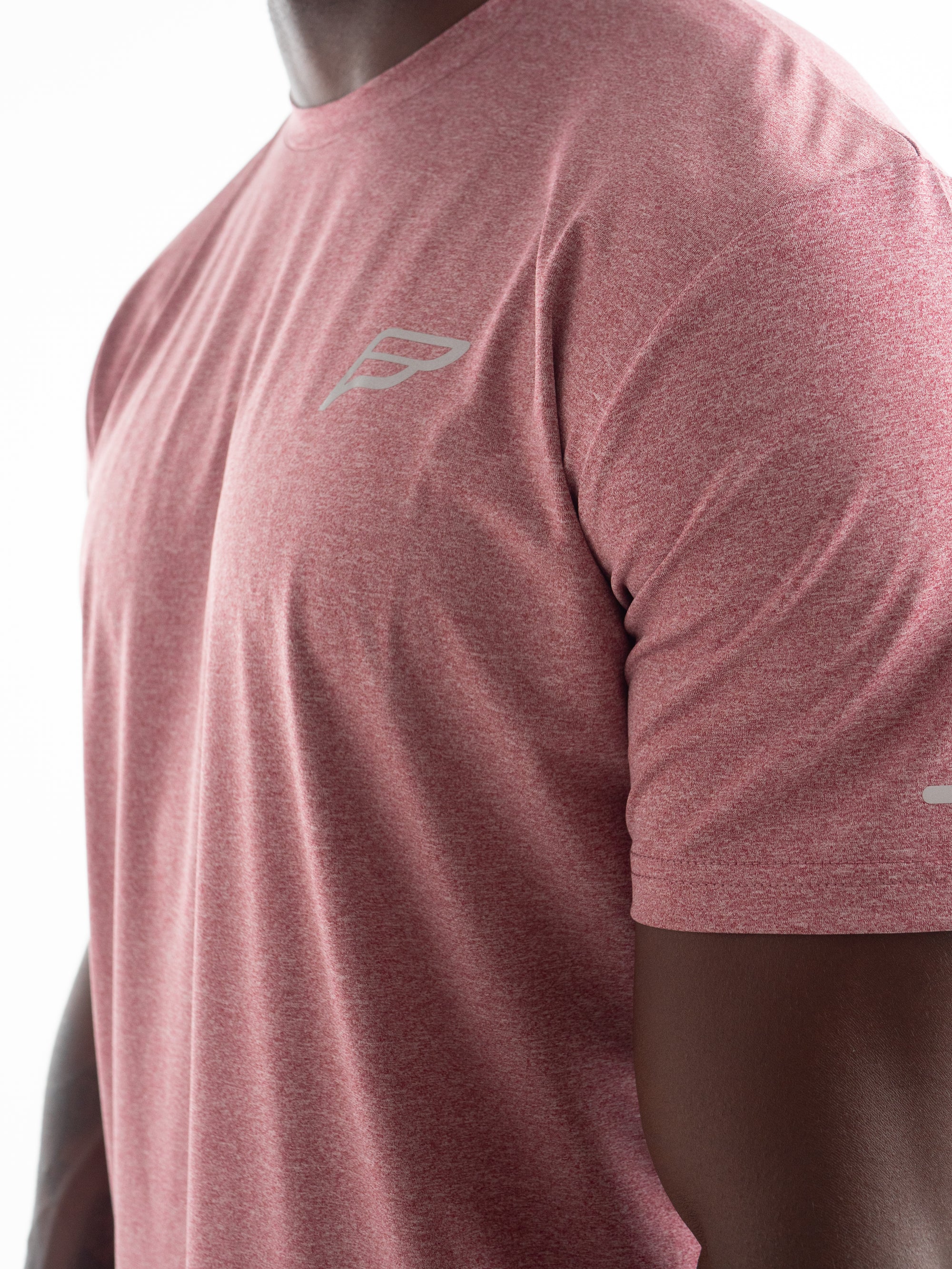 Mens Burgundy Attain T-Shirt