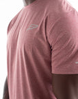Mens Burgundy Attain T-Shirt