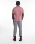 Mens Burgundy Attain T-Shirt