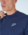 Mens Grid Tech Shorts Set SS - Passion Navy