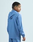 Juniors Arc Windbreaker - Pastel Blue