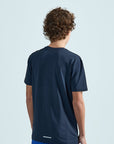 Juniors Stride 3 Piece Shorts Set - Royal/Navy