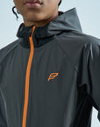 Juniors Adapt Track Jacket - Shadow Orange
