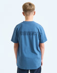 Juniors Oversized T-Shirt - Dusk Blue
