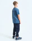 Juniors Oversized T-Shirt - Dusk Blue