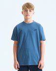 Juniors Oversized T-Shirt - Dusk Blue