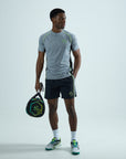 Mens Pulse Padel T-Shirt - Grey