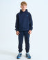 Juniors Oversized Jogger Set - Navy Blue