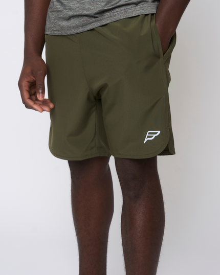 Khaki Sustain Shorts