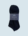 Mens 3-Pack Core Ankle Socks - Black