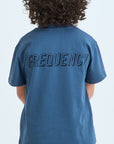 Infants Oversized T-Shirt - Dusk Blue