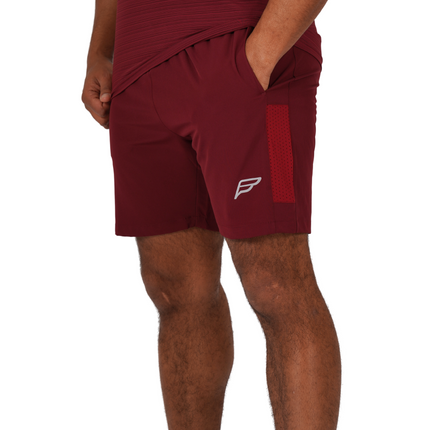 Maroon Active Vent Shorts