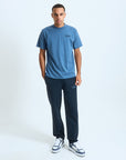 Mens Essential Cotton T-Shirt - Blue