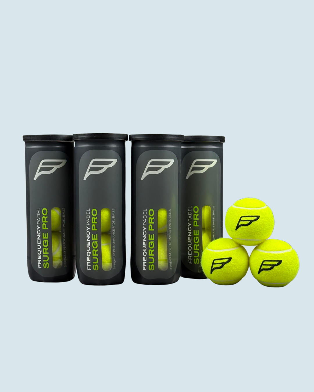 Surge Pro Padel Balls - 4 Tubes