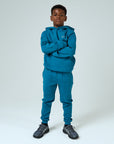 Juniors Tech Jogger Set - Azure Blue