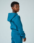 Juniors Tech Jogger Set - Azure Blue