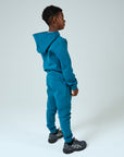 Juniors Tech Jogger Set - Azure Blue