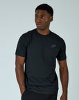 Mens Tech Cotton T-Shirt - Black