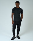 Mens Tech Cotton T-Shirt - Black