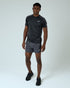 Mens Kinetic Shorts Set - Black/Grey