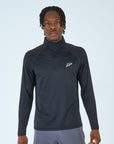 Mens Core Flex 1/4 Zip Top - Black