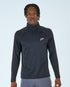 Mens Core Flex 1/4 Zip Top - Black