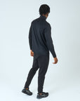 Mens Core Flex 1/4 Zip Top - Black