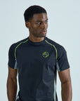 Mens Pulse Padel T-Shirt - Black