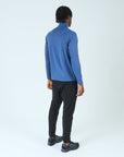 Mens Core Flex 1/4 Zip Top - Blue