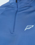 Mens Core 1/4 Zip Jogger Set - Blue/Grey