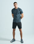 Mens Arc T-Shirt - Carbon Black