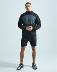 Mens Arc Windbreaker - Carbon Black