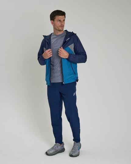 Blue Willpower Tech Windbreaker