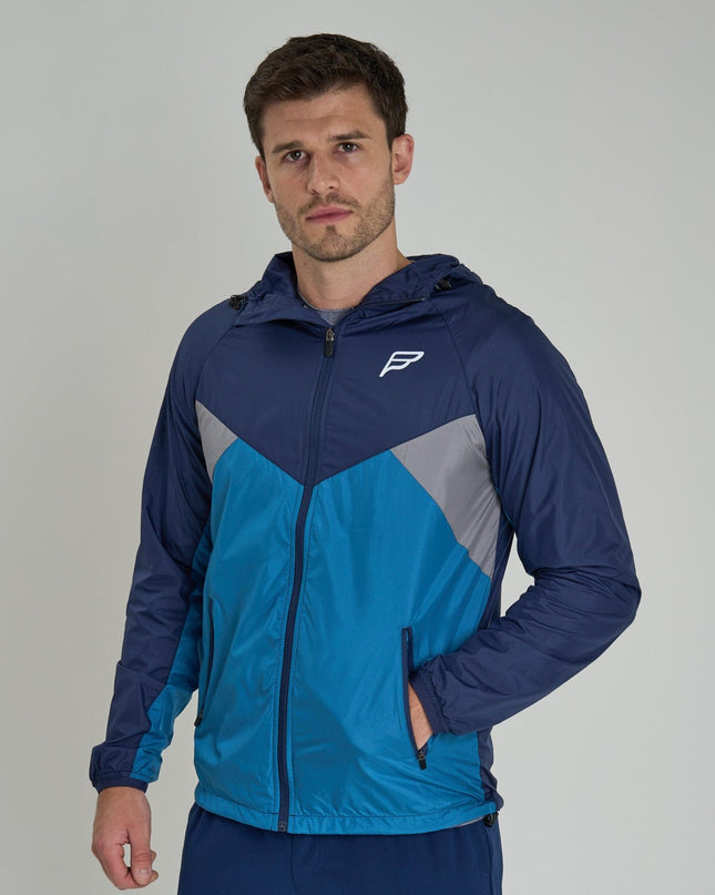 Blue Willpower Tech Windbreaker