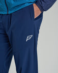 Mens Navy Elevate Pro Track Pants - Short Leg
