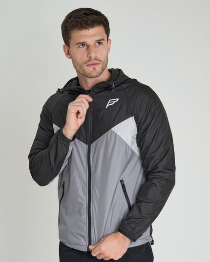 Black Willpower Tech Windbreaker