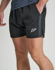 Mens Black Strength Pro 5" Shorts