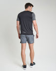 Mens Grey Strength Pro 5" Shorts