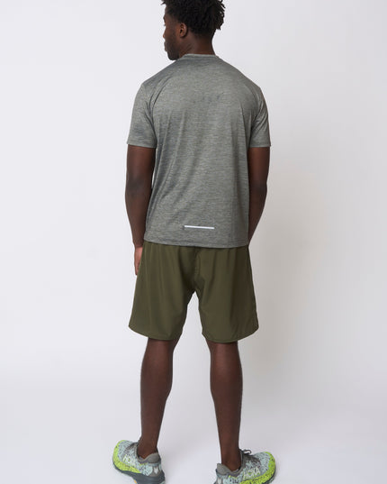 Khaki Sustain Shorts