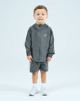 Infants True Form 3 Piece Shorts Set - Carbon