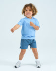 Infants Forma Shorts Set - Dust Blue