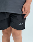 Infants Core Shorts Set - Grey/Black